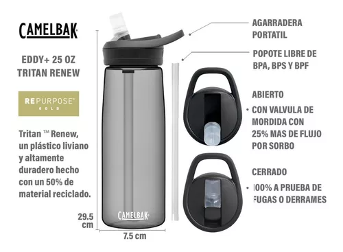 CamelBak® botella Tritan™ Renew de 750 ml Eddy+