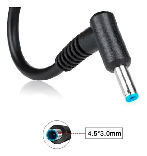 Cargador Hp Pavilion 250 255 G4 G5 G6 Punta Azul 65w 19.5v Negro