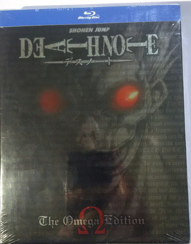 Death Note: Edición Omega [blu-ray] Español Episodios 1-37