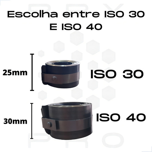 Mola De Retorno Do Mangote Para Fresadoras Iso-30 E Iso-40 Iso 30