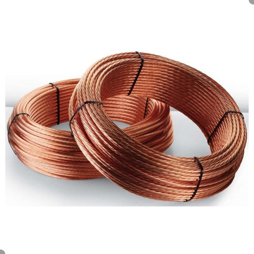 Cabo De Cobre Nu 16mm Normatizado 7 Fios Com Certificado 50m
