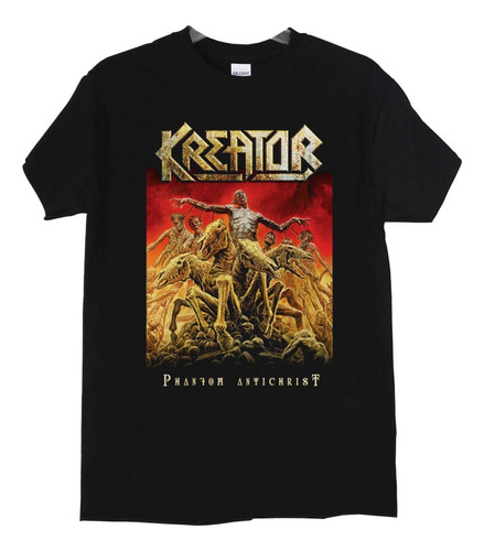 Polera Kreator Phantom Antichrist Poster Metal Abominatron