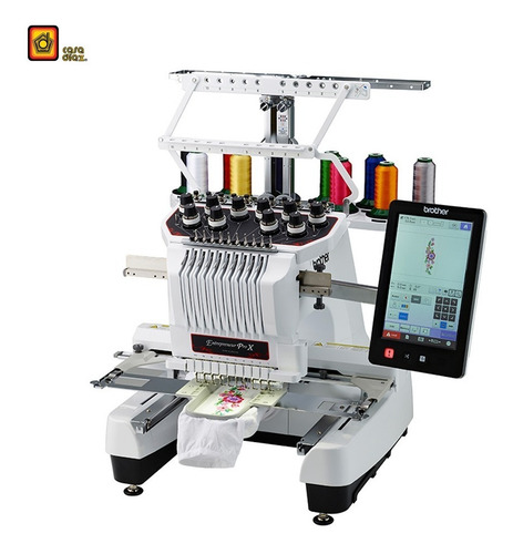 Bordadora Brother Semi Industrial De 10 Agujas Pro Pr1050x