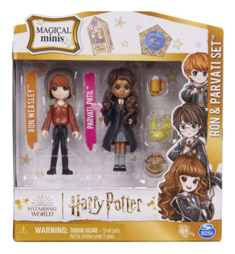 Harry Potter Magical Minis Ron Weasley Y Parvati Patil