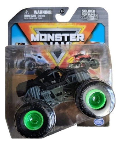 Monster Jam - Vehículo De Metal  Esc 1:64  Full Tictoys