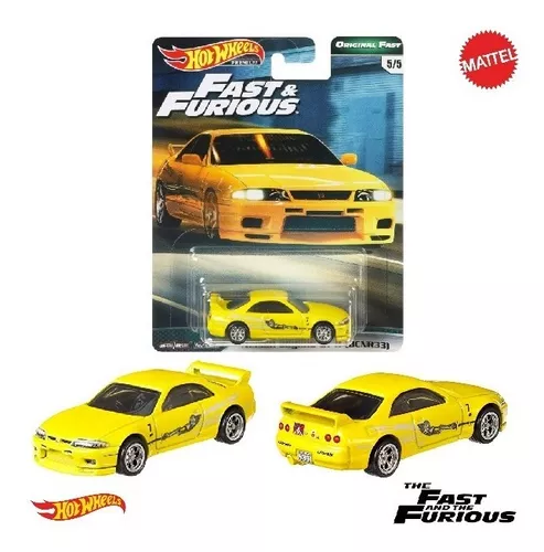 Hot Wheels Velozes Furiosos Nissan Skyline Gtr Leon Amarelo