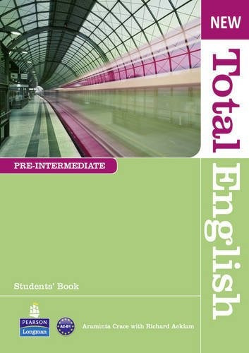 New Total English Pre-intermediate Students' Book With Acti, De Diane Hall. Editorial Pearson, Tapa Tapa Blanda En Inglés