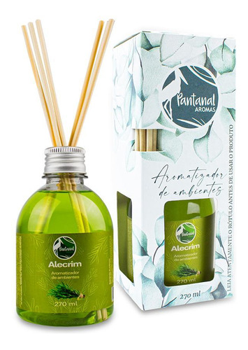 Aromatizador Ambiente Alecrim 270ml Pantanal Aromas