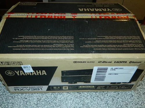 Receiver Yamaha 5.1 Rx V381.nuevo. Sellado.