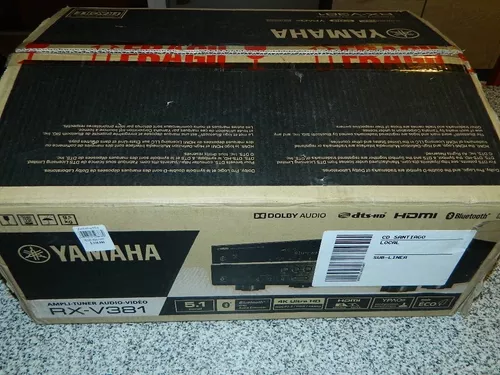 Receiver Yamaha 5.1 Rx V381.nuevo. Sellado. | Cuotas sin interés