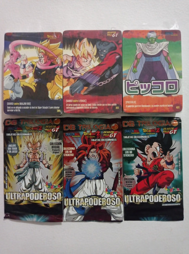 Colección Completa De Tarjetas Dragon Ball Z Ultra Poderoso (Usado)