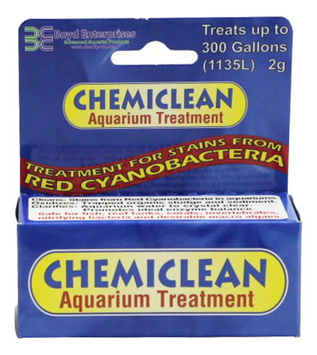 Chemiclean Eliminador De Cianobacterias Alga Roja 2 Gramos