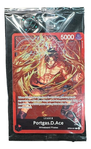One Piece-promo Portgas.d.ace LĂder Alterno