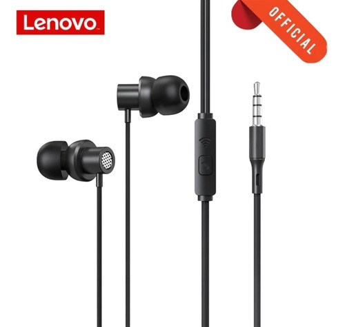 Audífonos Lenovo Tw13 / Manos Libres / 3.5 Mm Color Negro Color De La Luz Sin Luz