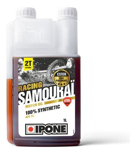 Aceite Sintético Moto Ipone Samourai Racing 2t