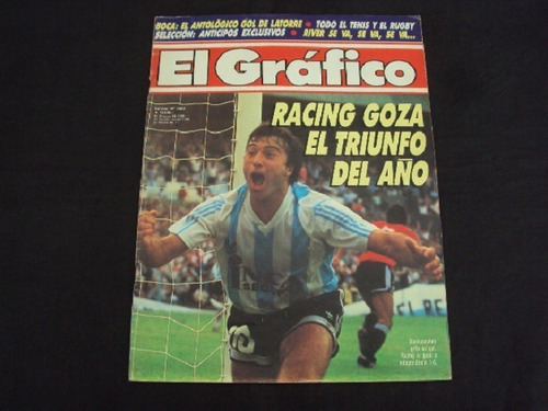 Revista El Grafico # 3580 - Racing 1 Independiente 0