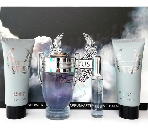 Imagen 1 de 9 de Estuche Perfume Invictus + Shower Gel + - mL a $438