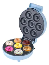 Comprar MasterChef By Hukën | Máquina de donas | 7 mini donas | 5.2 cm cada dona | Luz Indicadora | Azul