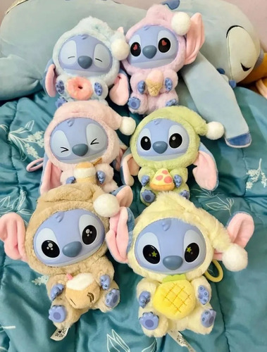 Peluche Stitch Caja Sorpresa Colección Disney Miniso Labubu Sorpresa