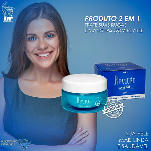 Imagem 6 de 6 de 4x Creme Revitee Anti Idade 50g + 1 Mascara Gratis