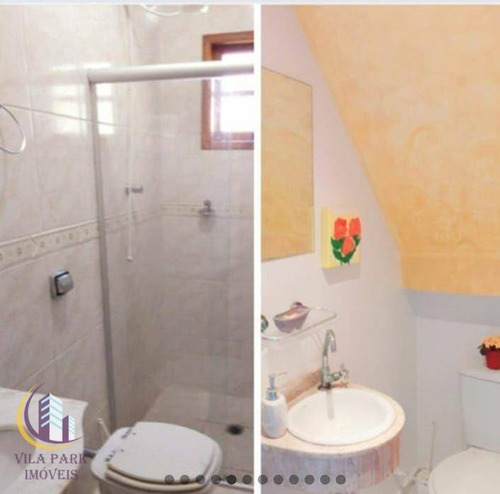 Imagem 10 de 11 de Sobrado Em Condomínio 3 Dormitórios Sendo 01 Suíte, Churrasqueira, 02 Vagas Cobertas - Jardim Rio Das Pedras - Cotia/sp - So0713