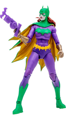 Mcfarlane Dc Multiverse Figura De Acción Batgirl Jokerized (