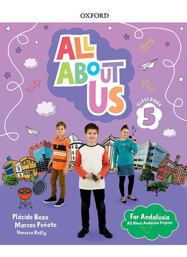 Libro All About Us 5 Primary Coursebook Pack Andalucia