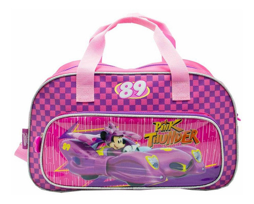 Imagen 3 de 5 de Bolso Minnie Disney Pink Thunder Original Cod Km838 Ellobo