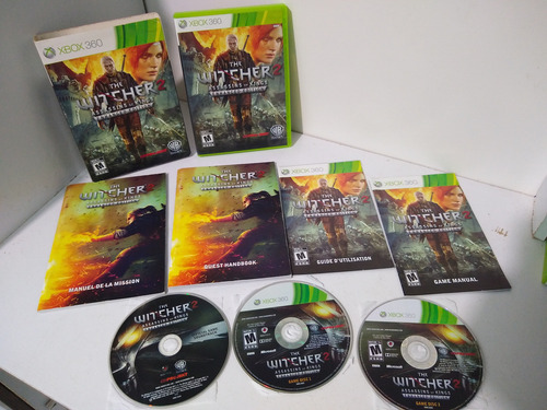 Jogo The Witcher 2 Enhanced Edition Xbox 360 Completo (raro) (Usado)