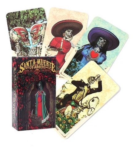Cartas Tarot Santa Muerte 78 Cartas + Guía Español