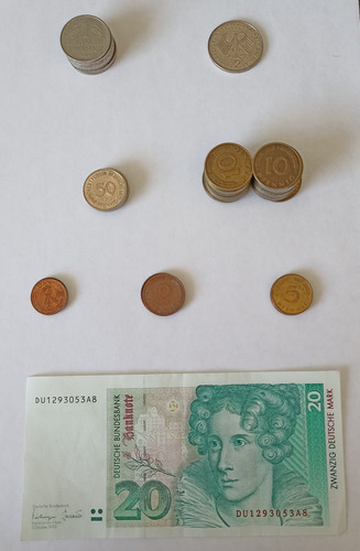 Alemania Deutschland Marks Monedas Antiguas (Usado)