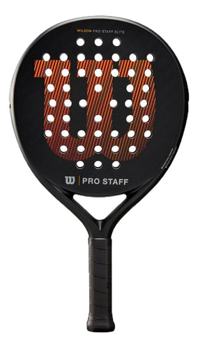 Paleta Wilson Padel Unisex Pro Staff V2 Elite Negro Ras