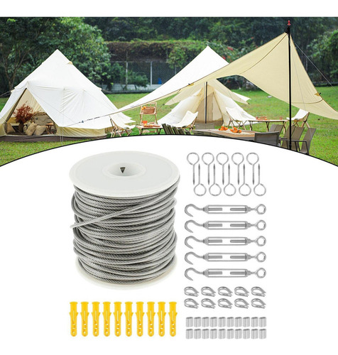 . Cable Cuerdas De Juego De Tendedero Cuerda De Cable De Pvc