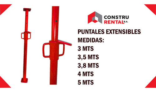 Alquiler De Puntales Telescopicos