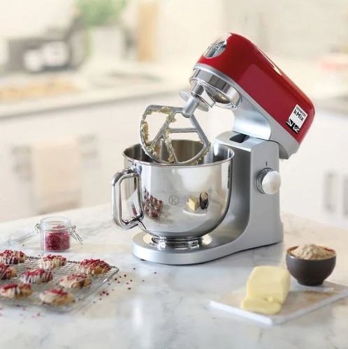 Imagen 2 de 5 de Kenwood Kmix Batidora Planetaria Profesional 1000w Roja