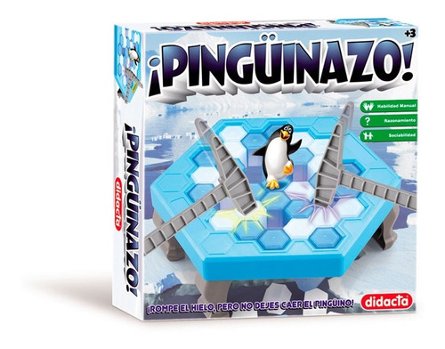 Juego De Caja Pingüinazo - Juego De Mesa - Vamos A Jugar