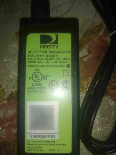 Vendo 2 Transformador Cargador L14 De Directv-simpletv