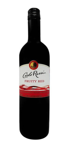 Pack De 6 Vino Tinto Carlo Rossi Fruity Red 750 Ml