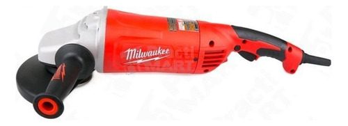 Esmeriladora 7/9 PLG. 2100w 6,50 Rpm 5/8 Milwaukee Mw-608830 Color Rojo 110v