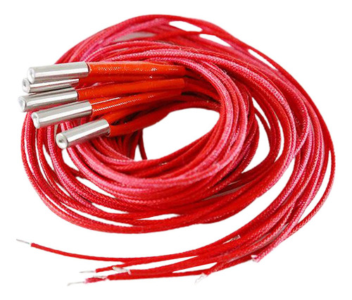 5pcs Tubo De Aquecimento Reprap 6*20mm 24v 40w Aquecedor De