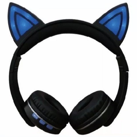 Audifonos Cat Ear Bluetooh Mp3 Pc Tienda