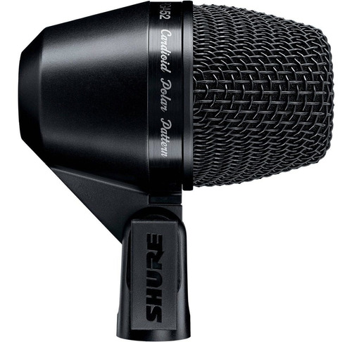 Shure Pga52 Micrófono Dinámico: Bombo De Montaje Giratorio Color Negro