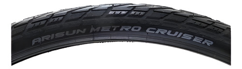 Cubierta De Bicicleta Arisun Metro Cruiser -eggo Negro