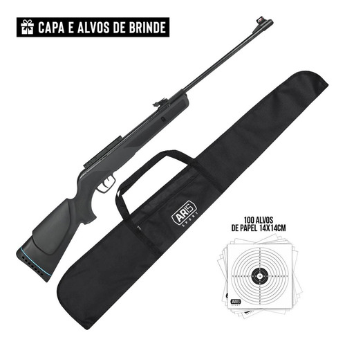 Espingarda 5.5 Gamo Bigcat 1000e + Chumbinho Ts-22 21,75gr