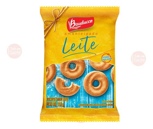 Biscoitos Sache Cracker + Amanteigados Bauducco Renata 180