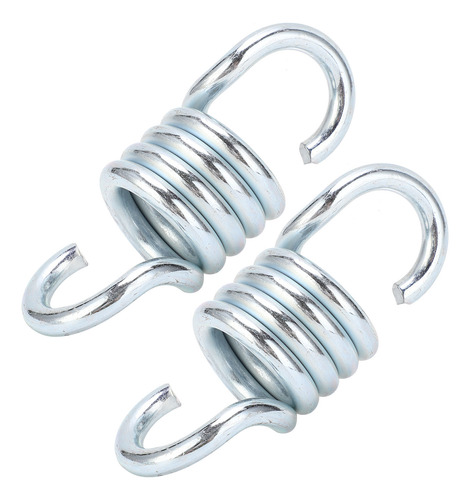 Mola De Rede Pesada, 2 Peças, Ganchos De 7 Mm, Ferro Galvani