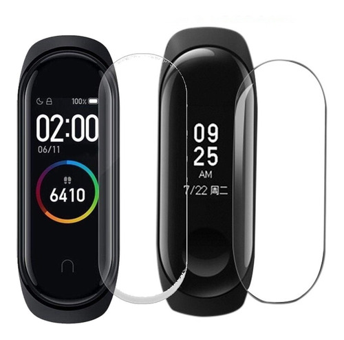 Pack 2 Film Protector Xiaomi Mi Band 4 Y 5 Miband Smartband