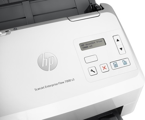Scanner Hp Scan Jet Enterprise Flow 7000 S3 600x600 Dpi /vc Color Blanco