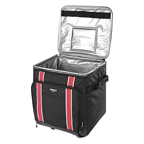 Large Portable Insulated Soft Coolers With Rolling Whee...