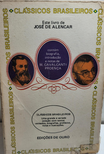 Classicos Brasileiros Ediouro 670 José De Alencar Senhora (Usado)